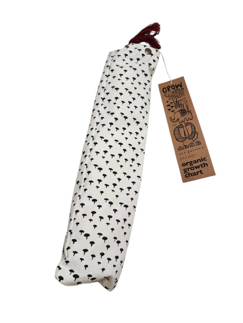 Wee Gallery Organic Cotton Growth Chart Nwt
